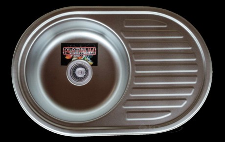Кухонная мойка Platinum 77x50x17 сатин (SP000009782)