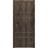 дверне полотно Rodos Modern Flat-04 800 мм, глухе, акація темна