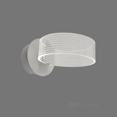 бра Sirius настінна, світлодіодна, біла (N 3705-1 WHITE 12W)