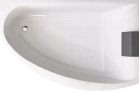 Ванна акриловая Kolo Mirra 170x110 правая + ножки + подголовник (XWA3370001)