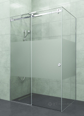 душевая кабина Andora Dream P 130x100 стекло частично матовое (Dream P Matzone 1300x1000)