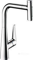смеситель для мойки Hansgrohe Talis M 300, с вытяжным душем, 2jet, sBox, хром (73867000)