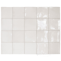 плитка Equipe Ceramicas Manacor 10x10 white gloss