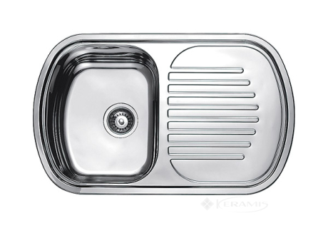 Кухонна мийка Fabiano 80x49x18 микродекор