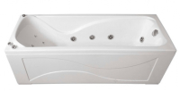 Акриловая гидромассажная ванна Кэт, 1500 x 700 мм (гидро 0,9 Квт + спина)