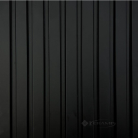 стеновая панель AGT Унидекор черный шелк (PRO3771 723)
