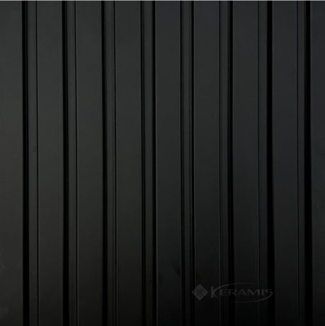 Стінова панель AGT Унідекор чорний шовк (PRO3771 723)
