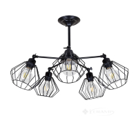 люстра Levistella (752F108-5 BK) стиль лофт
