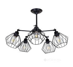 люстра Levistella (752F108-5 BK) стиль лофт