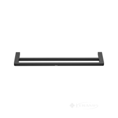 тримач для рушників Ravak 10° подвійний black (X07P562)