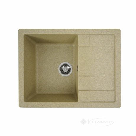 Кухонна мийка Platinum Intenso 64,5х49,5х20 матова бежева (SP000024797)