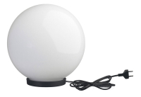 уличный декоративный светильник Dopo Glou, белый/черный, 25 см (GN 129F-G05X1A-02)