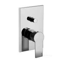 змішувач для ванни та душу Paffoni Tango прихованого монтажу, хром (TA015CR)