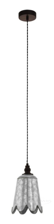 Підвісний світильник Eglo Karhold, цинк, коричневий (43097)