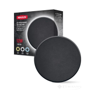 светильник накладной Maxus MWL светодиодный 12W черный (1-MWL-12W-BLC)
