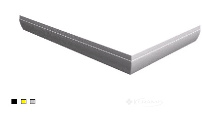 Панель до піддона Radaway Paros D 100x80 сірий граніт (MOD8010-47-1L)
