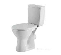 унітаз-компакт Cersanit Corfu з кришкою поліпропілен 816 SE010 3/6 (K21-038)