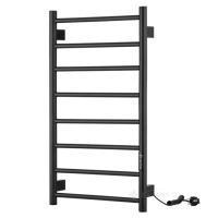 электрический полотенцесушитель Ardesto Classik-TR 770х430х80 таймер-регулятор, черный матовый (6.1.0601.06.BM)