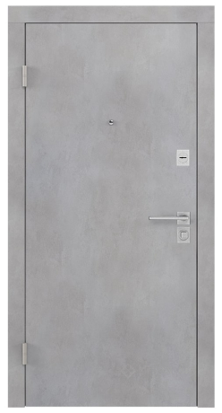 Дверь входная Rodos Basic 960x2050x83 бетон бежевый/сосна крем (Baz 001)