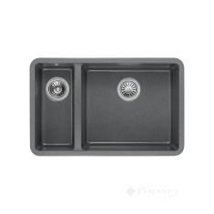 кухонная мойка Granado Under Top Double 70,5x44,5x20 grafito (gr3409)