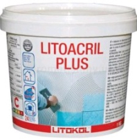 клей для плитки Litokol Litoacril PLUS акрил основа, белый 5 кг (LACR0005)