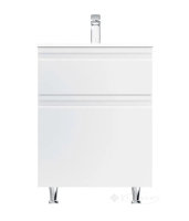 тумбочка с умывальником AM.PM Spirit S 58,6x47x82,5 напольная, белая (M71-FSX0602-WC0602-38)