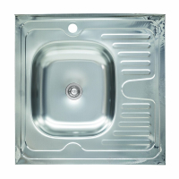 кухонна мийка Platinum 60,5x60,5x12 нержавіюча сталь (SP000000411)
