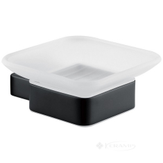 мыльница Asignatura Unique черный, белый (85602802)