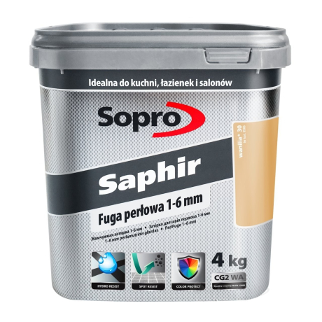 Затирка Sopro Saphir Fuga 30 ваніль 4 кг (9506/4 N)