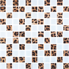 мозаїка Kotto Keramika GMP 0825044 С2 print 41 /white mat 30x30