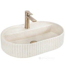 умывальник Rea Marcela Vanilla 60x36,5 матовый, бежевый (REA-U3520) (умывальник Rea Marcela Vanilla 60x36,5 матовый, бежевый (REA-U3520))