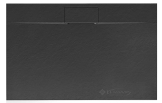 поддон Rea Bazalt Long 90x120 прямоугольный, черный (REA-K3325)