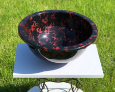 умывальник Snail Аврора 40x40 granat  (105T102)