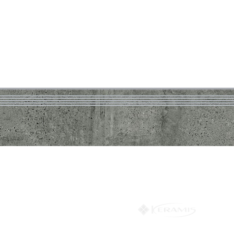 Сходинка Opoczno Newstone 29,8x119,8 graphite steptread