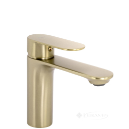 смеситель для умывальника Rea Drop brushed gold, низкий (REA-B8975) (смеситель для умывальника Rea Drop brushed gold, низкий (REA-B8975))