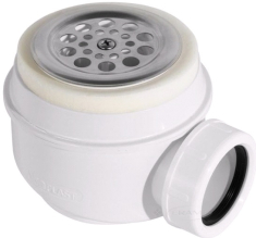 Сифон для душового піддону Alcaplast з нержавіючої сіткою Ø50 мм,(A46-50)
