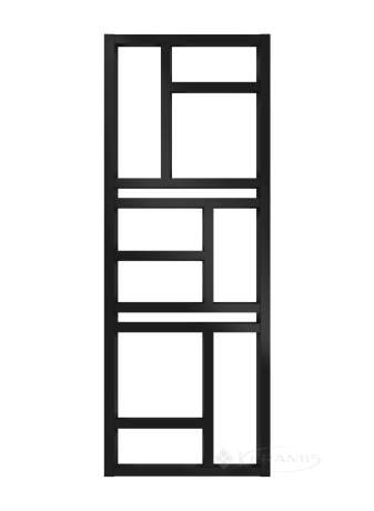 Электрический полотенцесушитель Genesis Aqua Bellis 1400х530 черный (GA-96004)