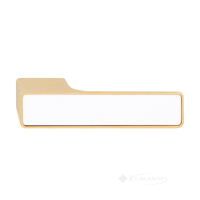 ручка дверная M&T Maximal Ms-L латунь полірована (под вставку) R ф-з