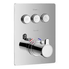 термостат для ванни Imprese Smart Click прихованого монтажу, хром (ZMK101901235)