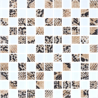 мозаика Kotto Keramika GMP 0825037 С2 print 38/white mat 30х30