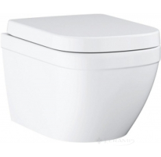 унитаз Grohe Euro Ceramic без ободка подвесной с сиденьем SoftClose (39328000 + 39330)