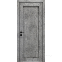 дверное полотно Rodos Style 1 700 мм, глухое, мрамор серый