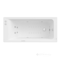 ванна Roca Easy 150x70 з гідромасажем Smart WaterAir Plus + сифон (A24T312000)