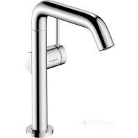 смеситель для раковины Hansgrohe Tecturis S CoolStart EcoSmart+ со сливным гарнитуром, хром (73360000)