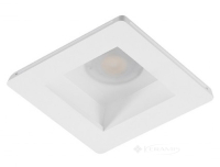 точечный светильник Azzardo Hera Gips M, white, square (AZ3467)