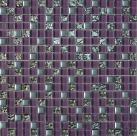 мозаика Grand Kerama 30х30 (1,5х1,5) фиолетовый (914)