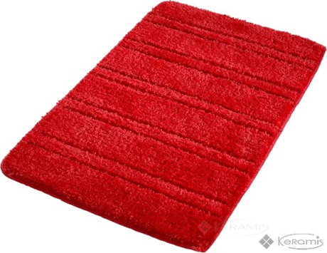 Килимок для ванної Bisk Simply 50x80 червоний (02829)