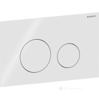 смывная клавиша Geberit Sigma40 24,6х15,2 для двойного смыва, белый (115.628.SI.1)