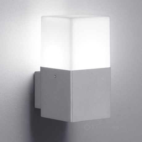 Світильник настінний Trio Hudson, титан, білий, LED (220060187)