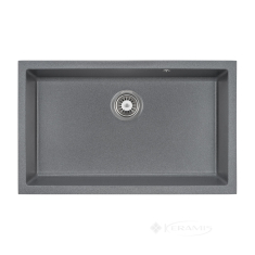 кухонна мийка Granado Under Top XL 75,2x46x20 із сифоном, grafito (gr3709)